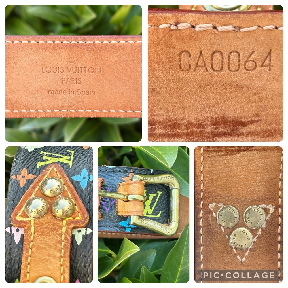 Louis Vuitton x Takahashi Murakami Multicolor Monogram Tedaforce Bracelet - Picture 12 of 13